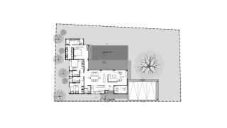 Villa floor plan, 3 bedrooms in Issara Ville No. 11006
