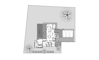 Villa floor plan, 3 bedrooms in Issara Ville No. 11007